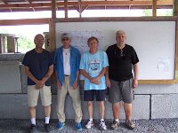 Agg Match 3 Score Relay Winners - Steve Brennen, Paul Antolosky, Irv Claar, John Stecik